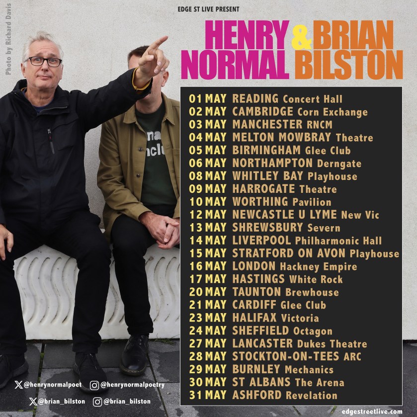 Tour Brian Bilston Tour Brian Bilston